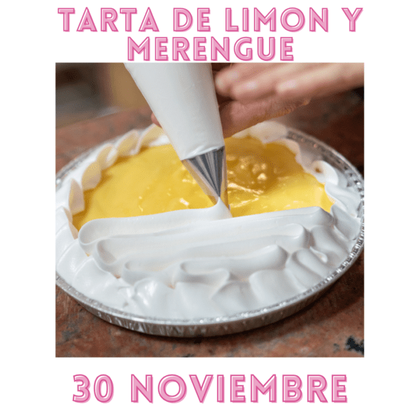 Taller : Tarta de limon y merengue